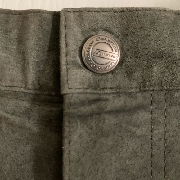 90s United Colors of Benetton 100% Genuine Leather Pencil Skirt - Picture 2 of 6